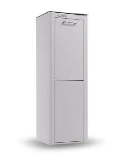 Poubelle cuisine de tri sélectif CUBEK, 2 compartiments de 20 litres.