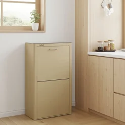 Poubelle cuisine de tri sélectif CUBEK, 4 compartiments de 20 litres.