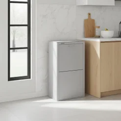 Poubelle cuisine de tri sélectif CUBEK, 4 compartiments de 20 litres.