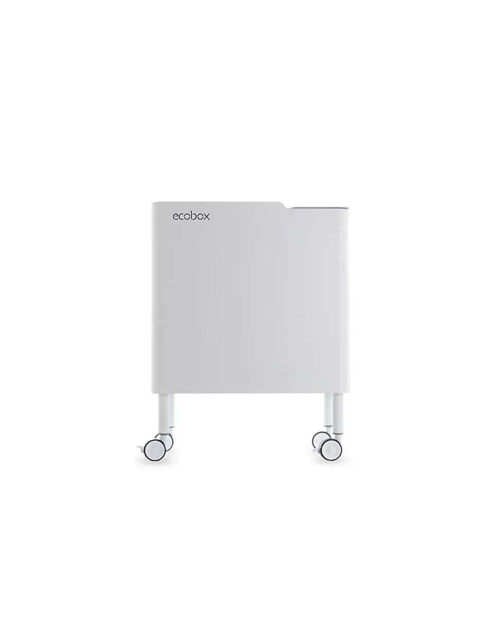 Poubelle cuisine ergonomique, fonctionnelle et élégante, 2 x 20 litres, ECOBOX NOA