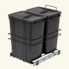 Poubelle cuisine PROMAX - poubelle encastrable 2 x 35 litres