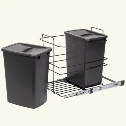 Poubelle cuisine PROMAX - poubelle encastrable 2 x 35 litres