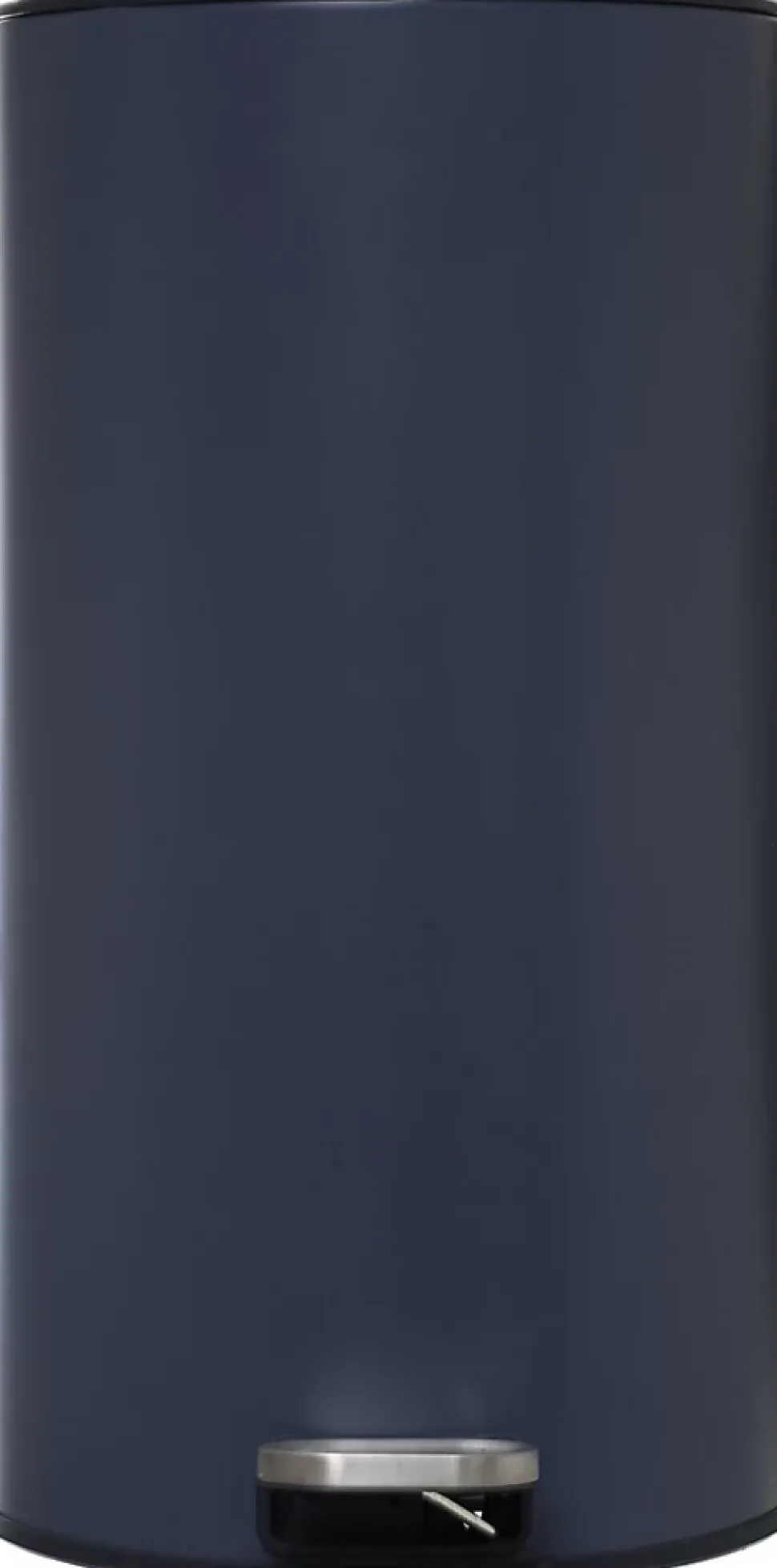 Poubelle de cuisine 30 l à pédale ronde Delta métallique coloris bleu pétrole Ø31,5 x H.62 cm ,5Five