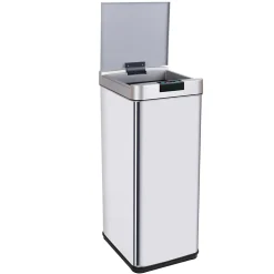 Poubelle de cuisine à ouverture automatique Kitchen Move Parkside inox 50 L