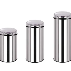 Poubelle de cuisine à ouverture automatique Kitchen Move Artic inox 30 L