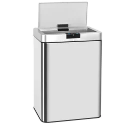 Poubelle de cuisine à ouverture automatique Kitchen Move Daytona inox 60 L