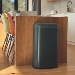 Poubelle de cuisine à ouverture automatique Kitchen Move Logan gris 58 L