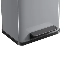 Poubelle de cuisine à pédale 20L Hailo Öko Uno Plus M Coloris - Argent