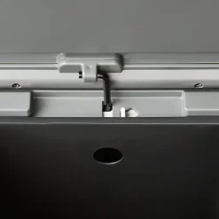 Poubelle de cuisine à pédale 30 L Kora GoodHome H. 70,5 cm inox