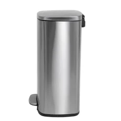 Poubelle de cuisine à pédale Kitchen Move Admiral inox 50 L