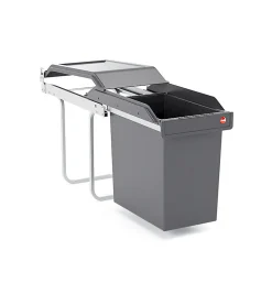 Poubelle de cuisine encastrable 24L Hailo Single Box