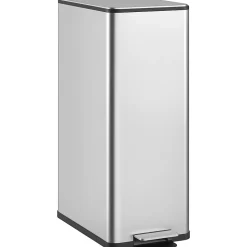 Poubelle de cuisine 20L - poubelle à pédale compartiment seau amovible - acier inox.