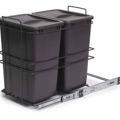 Poubelle de recyclage 2 bacs de 35 L Recycle