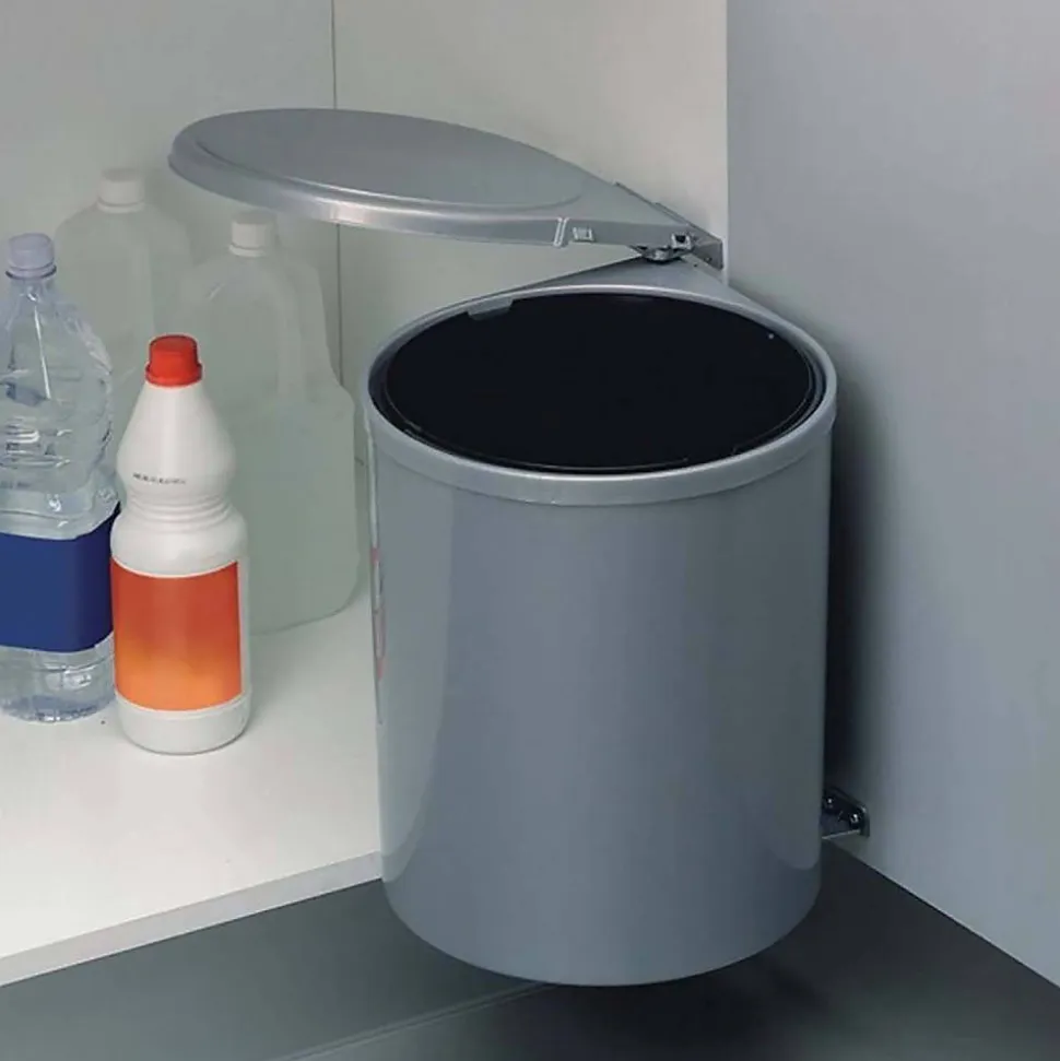 Poubelle de recyclage à fixation sur porte 13 litres