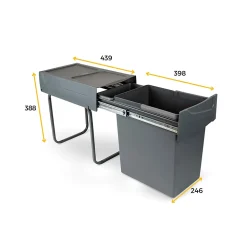 Poubelle de recyclage de cuisine Ben