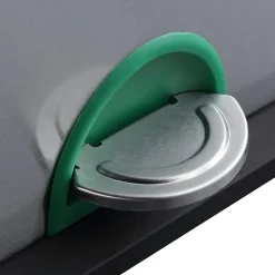 Poubelle de recyclage de 45 L à 3 compartiments - Grande capacité