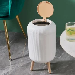 Poubelle de salle de bain push LIMO 9L