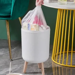 Poubelle de salle de bain push LIMO 9L