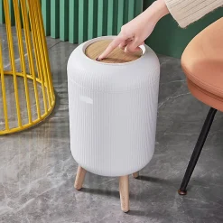 Poubelle de salle de bain push LIMO 9L