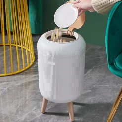 Poubelle de salle de bain push LIMO 9L