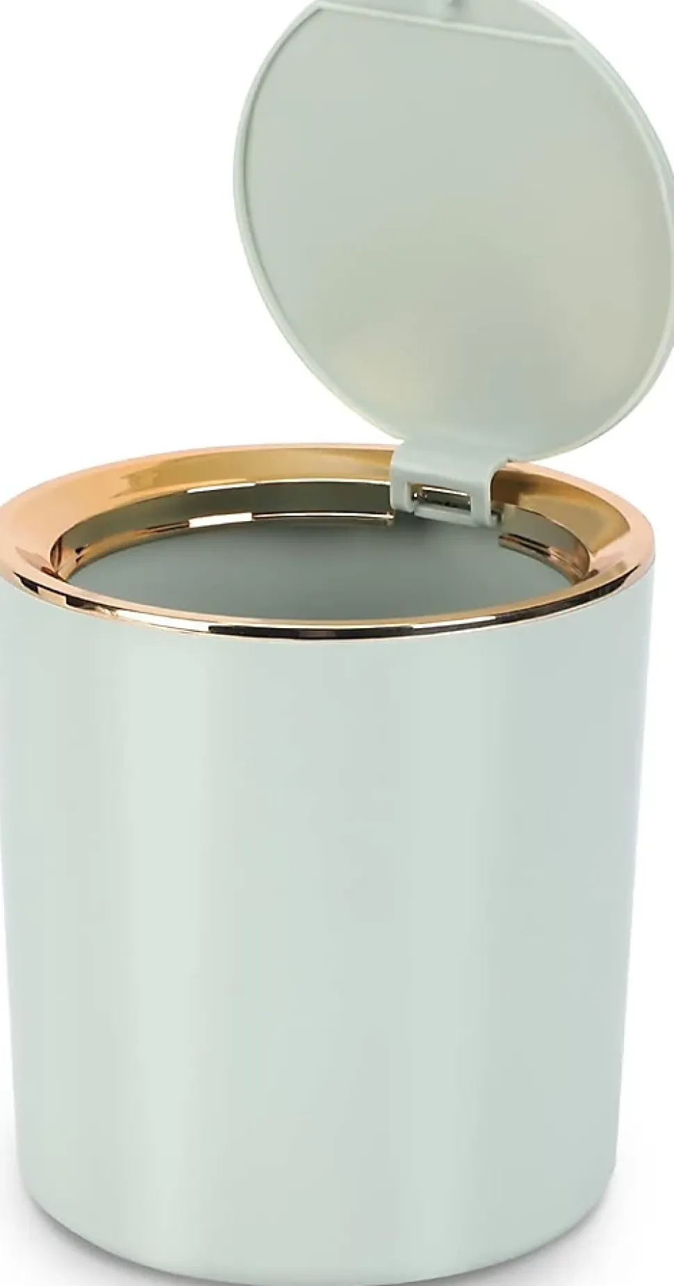 Poubelle de Table avec Couvercle de 2,6L vert clair