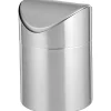Poubelle de table en Inox brossée Swing