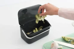 Poubelle de table en plastique Brabantia SinkSide anthracite