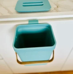 Poubelle de table seau à compost BODEN Bleu 5L