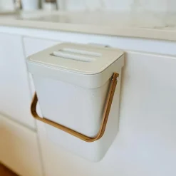 Poubelle de table seau à compost BODEN Blanc 5L