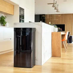 Poubelle de tri 2 compartiments Kitchen Move Narvik noir 75 L