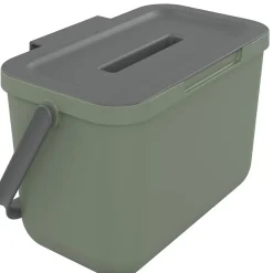 Poubelle de tri avec poignée 4 L Loops Sundis H. 14 cm vert