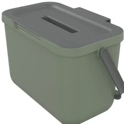 Poubelle de tri avec poignée 4 L Loops Sundis H. 14 cm vert