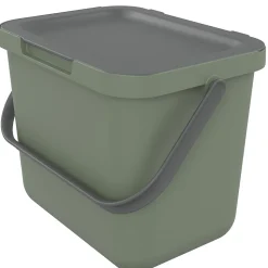 Poubelle de tri avec poignée 6 L Loops Sundis H. 18,7 cm vert