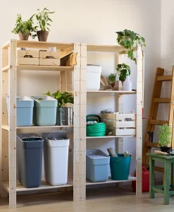 Poubelle de tri Curver Ready to collect vert 20 L