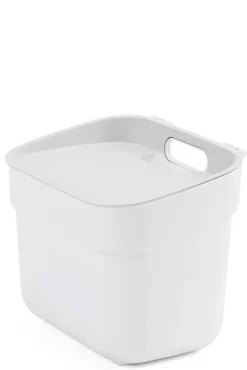 Poubelle de tri Curver Ready to collect blanc 5 L