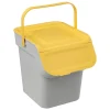Poubelle de tri en plastique 20L - Vert- 5five