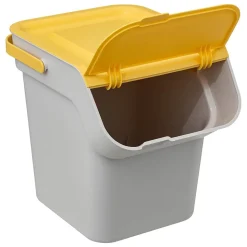 Poubelle de tri en plastique 20L - Vert- 5five