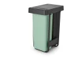 Poubelle de tri encastrable Brabantia Sort & Go 2 x 30 L vert clair