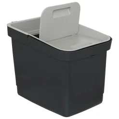 Poubelle de tri 20,5L - Noir- 5five
