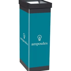 Poubelle de tri pour ampoules 60 litres - Noir