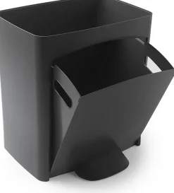 Poubelle de tri sélectif à pédale, poubelle de recyclage, 70 L