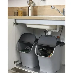 Poubelle De Tri Trihome 40 L Vert Eucalyptus - Eda