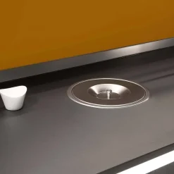 Poubelle encastrable pour plan de travail Recycle 5 litres