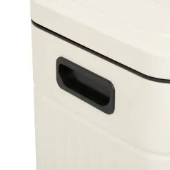 Poubelle Nova avec Pedale 2x30L Beige 45,5x36,5x67 cm - Beige- 5five