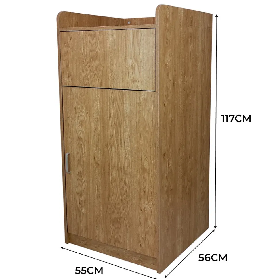 Poubelle Porte-Plateau Erable - 100L