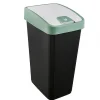 Poubelle Rectangulaire à couvercle basculant 45 litres - Vert
