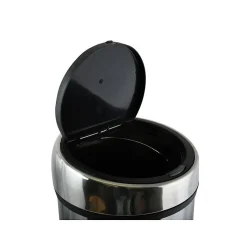 Poubelle Touch Inox 30L Gris MSV