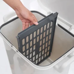 Poubelle tri sélectif avec roulettes VALORIS 45L