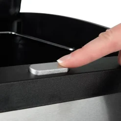 Poubelle 2x8 Litres + 1x16 Litres, Capacite totale 32 Litres, Ouverture avec pedale ou bouton