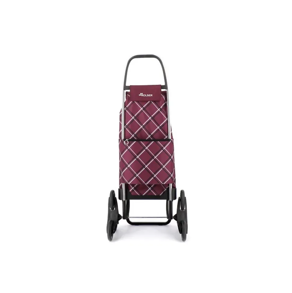 Poussette de marché 6 roues 43l bordeau Rolser IMX399 BURDEOS i-max chiara rd6